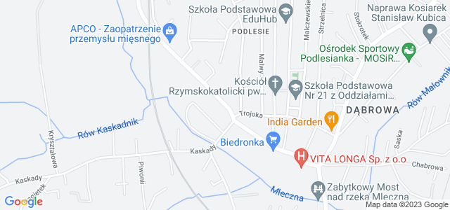 Mapa dojazdu Pub Gemini Katowice