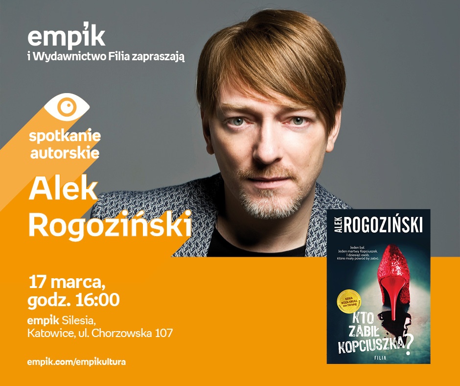 Spotkanie autorskie z Alkiem Rogozińskim
