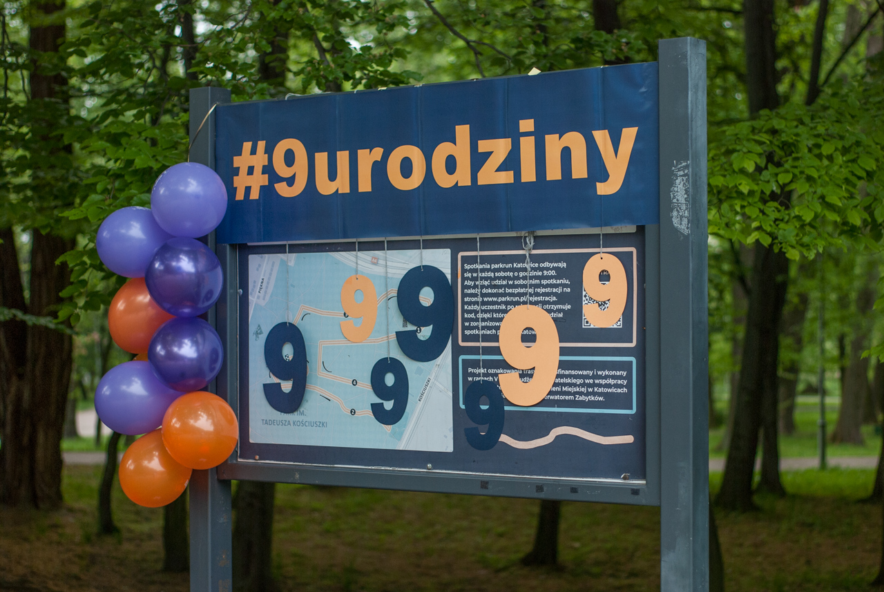 9. urodziny parkrun Katowice! [FOTORELACJA] - fotoreportaż