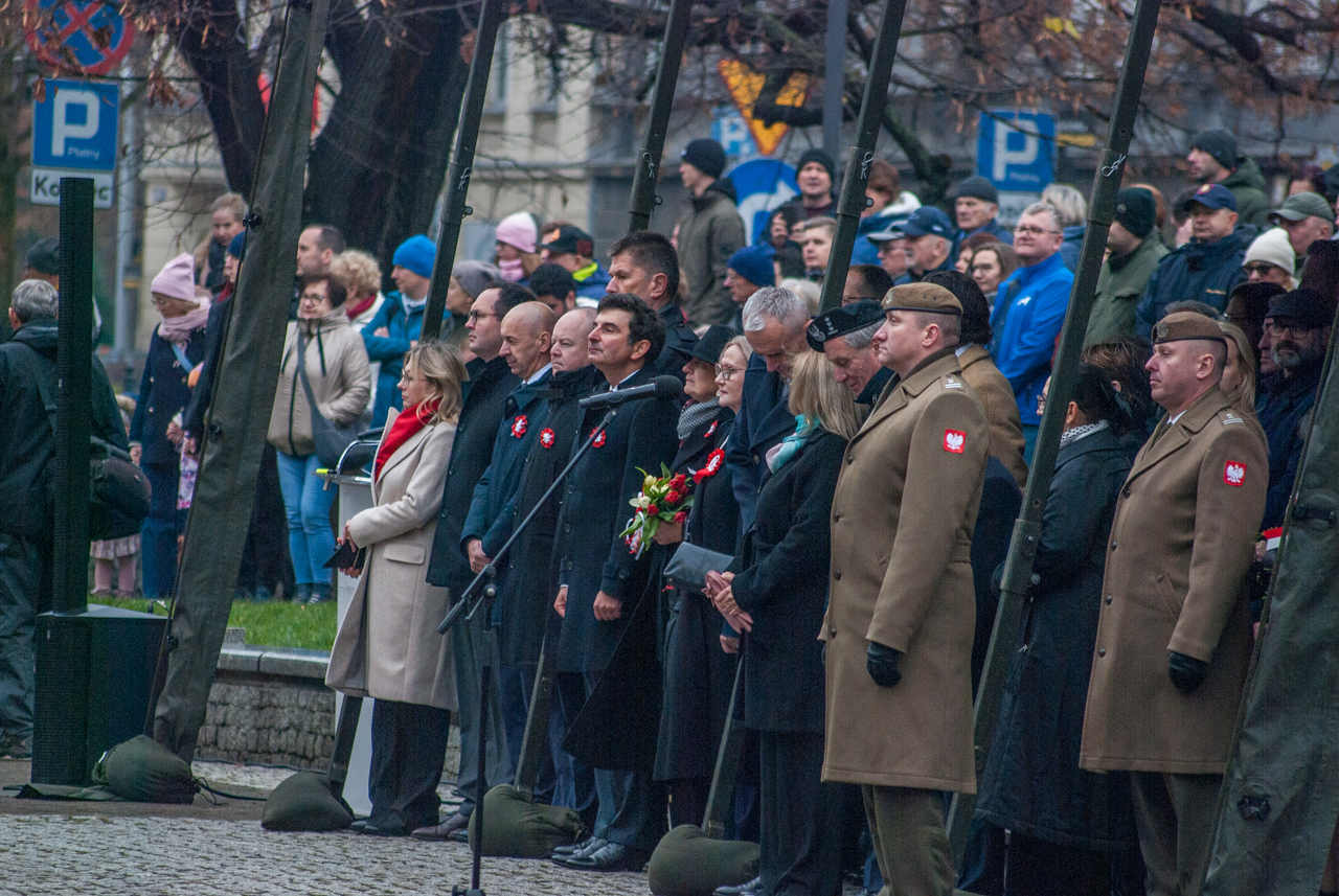 W Katowicach uczczono Święto Niepodległości [ZDJĘCIA] - fotoreportaż