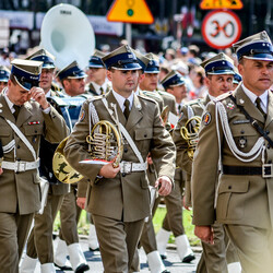 Defilada w Katowicach - Święto Wojska Polskiego [ZDJĘCIA]