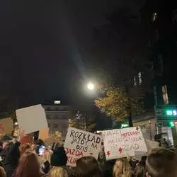 Protest Kobiet w Katowicach
