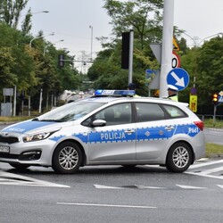 Policjanci na Tour de Pologne