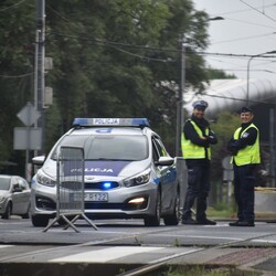 Policjanci na Tour de Pologne
