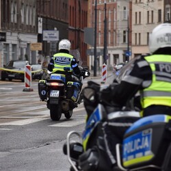 Policjanci na Tour de Pologne