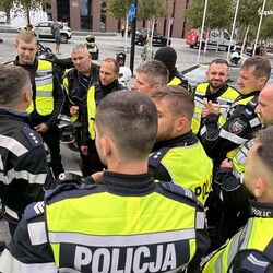 Policjanci na Tour de Pologne