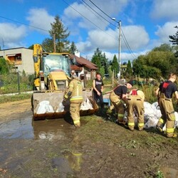 Gwałtowne opady w Katowicach