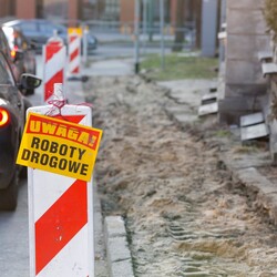 Remont chodników w Katowicach.