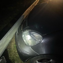 Groźna kolizja na A1. Narkotyki, brak prawa jazdy i ranna pasażerka