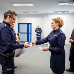 Generał nagrodził najlepszych ratowników policyjnych w województwie śląskim