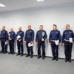 Generał nagrodził najlepszych ratowników policyjnych w województwie śląskim