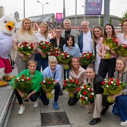 Katowice uhonorowały siatkarskie legendy. Aleja Gwiazd rośnie w siłę