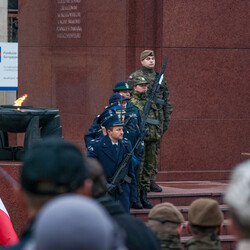 W Katowicach uczczono Święto Niepodległości [ZDJĘCIA]