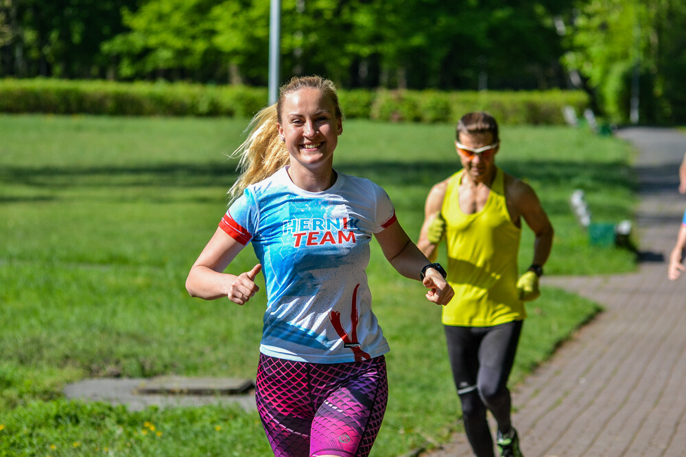 Każdy parkrun Katowice uczestnicy pokonują z uśmiechem