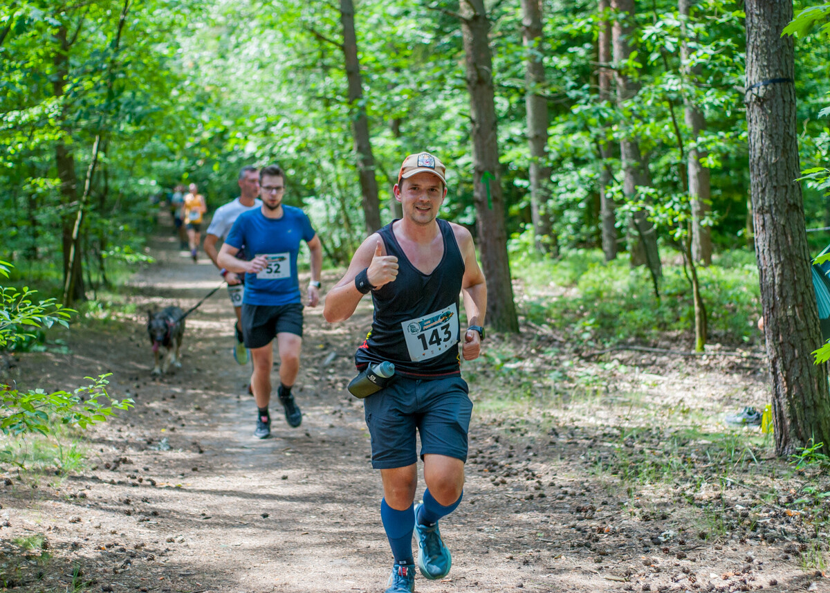 Około 300 osób pojawiło się dziś na trasie Panewnickiego Dzikiego Biegu. Edycja lipcowa okazała się bardzo udana.