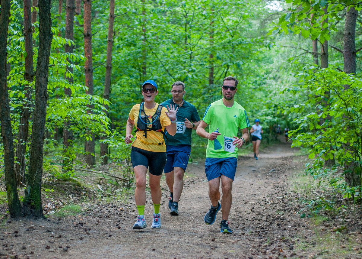 Około 300 osób pojawiło się dziś na trasie Panewnickiego Dzikiego Biegu. Edycja lipcowa okazała się bardzo udana.