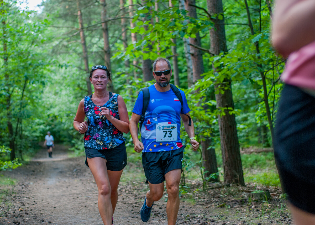 Około 300 osób pojawiło się dziś na trasie Panewnickiego Dzikiego Biegu. Edycja lipcowa okazała się bardzo udana.