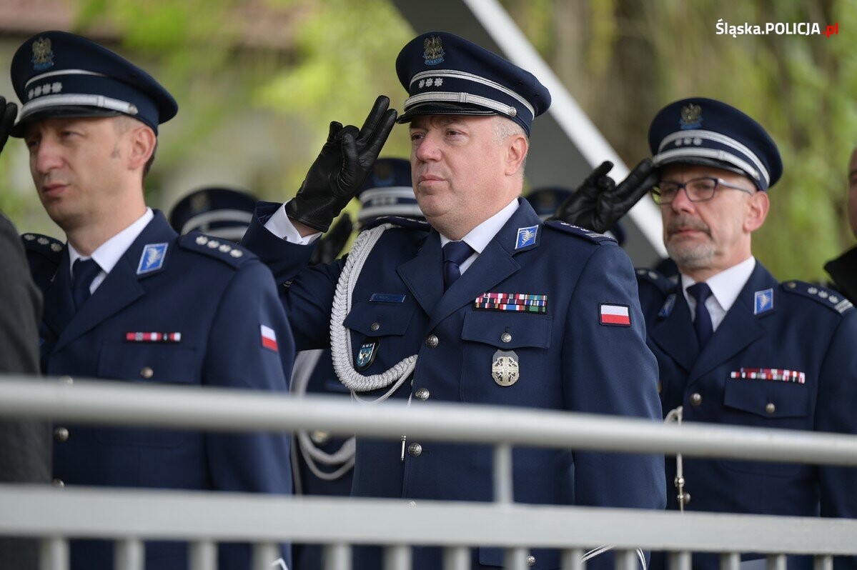 Ślubowanie nowych policjantów / fot. Policja Śląska