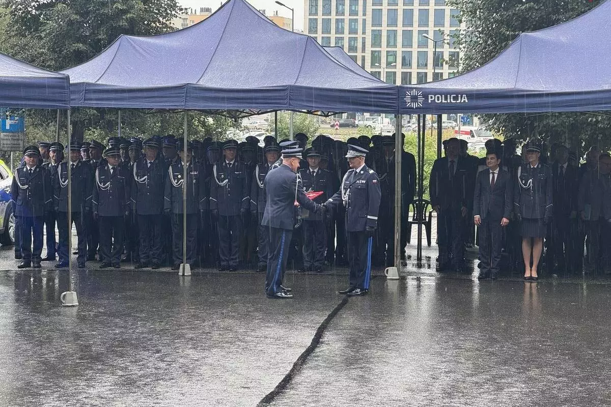 Nadanie stopnia generała szefowi śląskiej policji / fot. KMP Katowice, FB Marcin Krupa