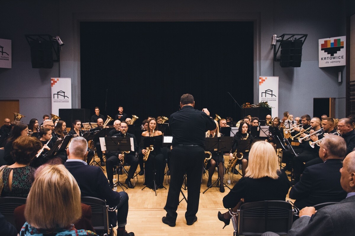 Jubileuszowy koncert Orkiestry Dętej Katowice / fot. MDK Bogucice-Zawodzie