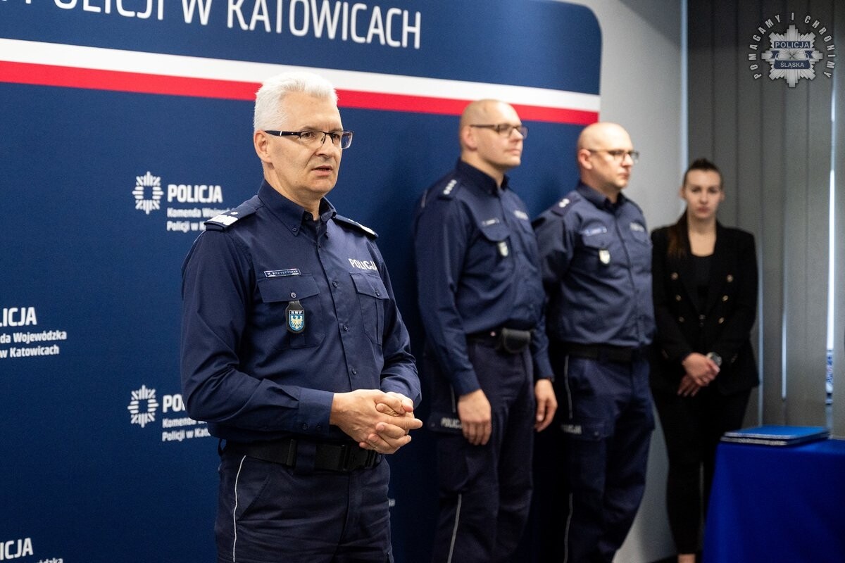 Generał nagrodził najlepszych ratowników policyjnych w województwie śląskim