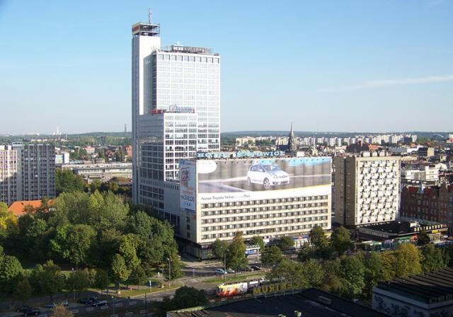 Hotel Qubus (obecnie Hotel Courtyard by Marriott) i Katowice