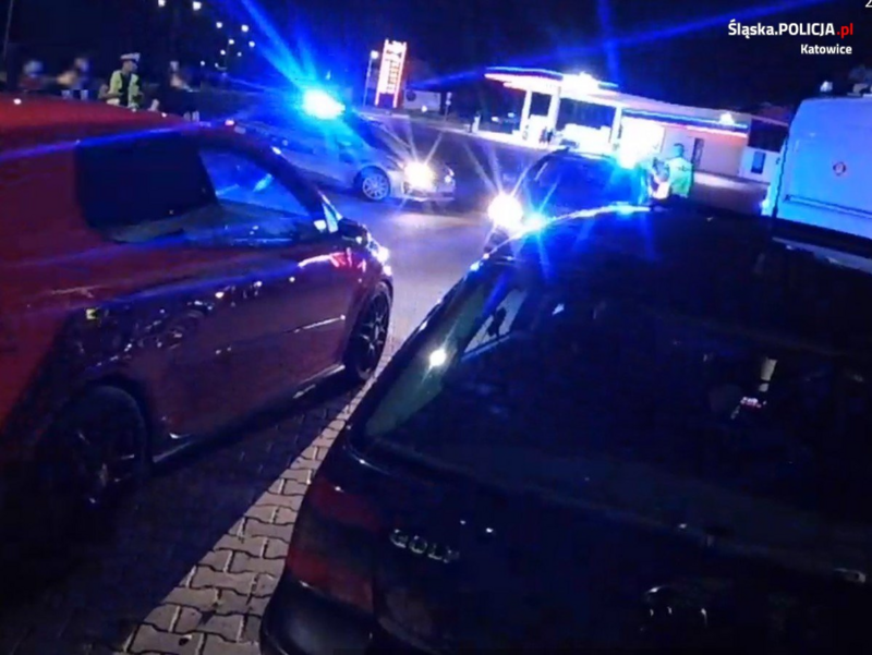 Katowiccy policjanci udaremnili nielegalne wyścigi