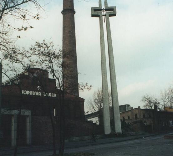 Katowice - Pomnik ku czci poległych górników z KWK Wujek.