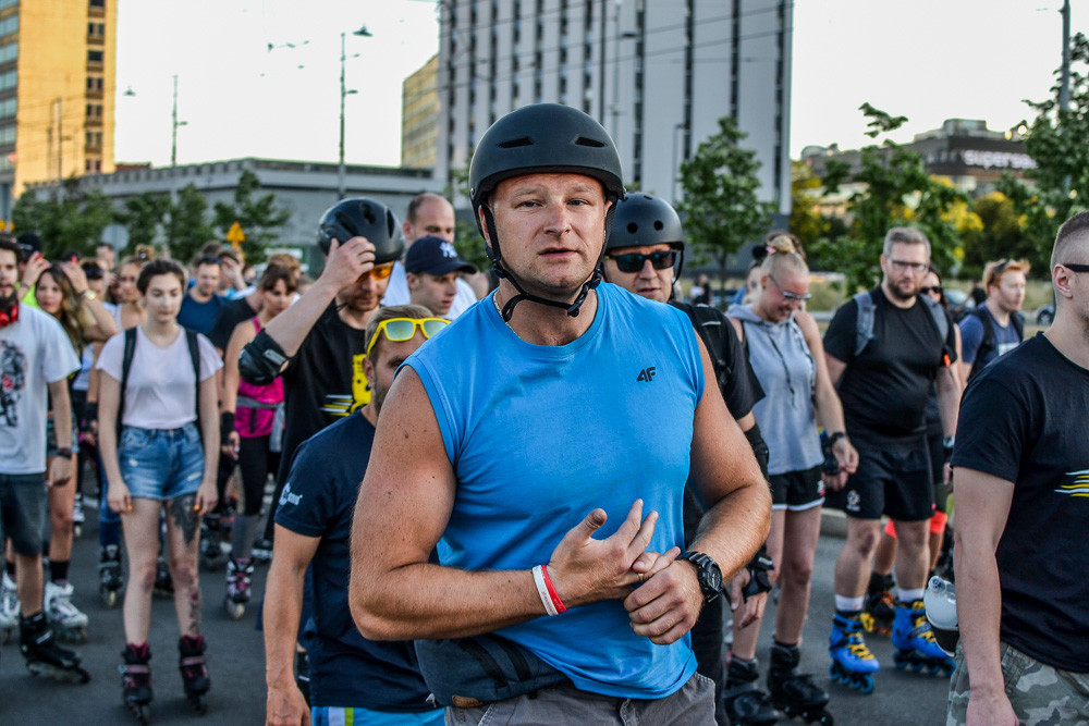 Nightskating Katowice 2019 - pojechali! [ZDJ&#280;CIA + FILM]
