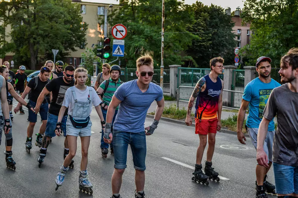 Nightskating Katowice 2019 - pojechali! [ZDJ&#280;CIA + FILM]