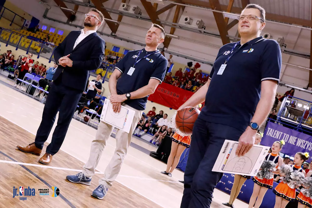 Otwarcia ubiegłorocznego finału dokonał prezydent Katowic, Marcin Krupa, fot. Jr.NBA