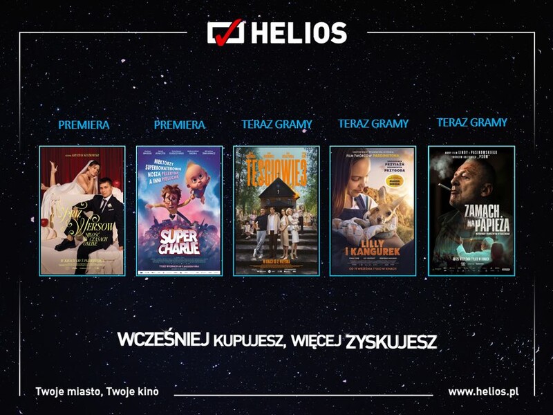 Październikowe nowości w kinach Helios
