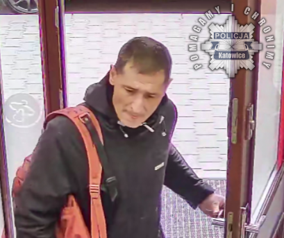 Policja w Katowicach publikuje wizerunek podejrzewanego o kradzież