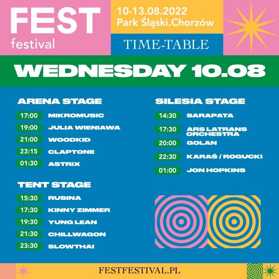 Przed nami FEST Festival 2022. Jakie zespo&#322;y i arty&#347;ci wyst&#261;pi&#261;? [LINE-UP]