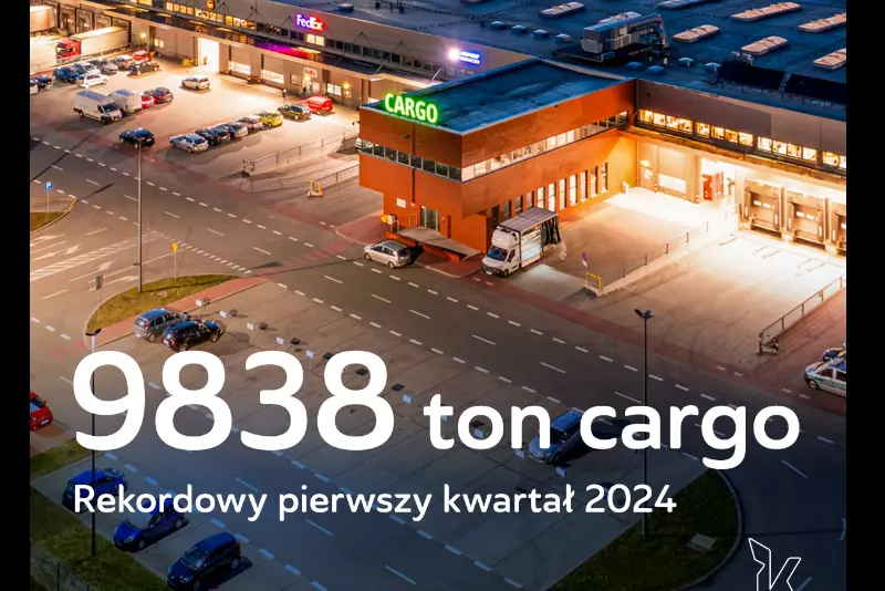 Rekordowy ruch towarowy w Katowice Airport