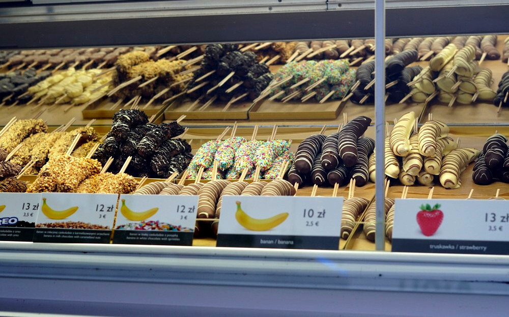 Rynek Smaków Katowice: pyszne owoce w czekoladzie, czyli fragola