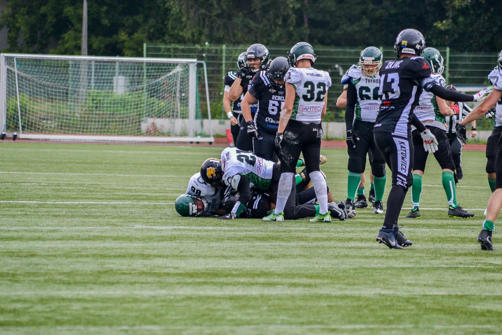 Silesia Rebels pokonali Tytanów Lublin [ZDJ&#280;CIA]