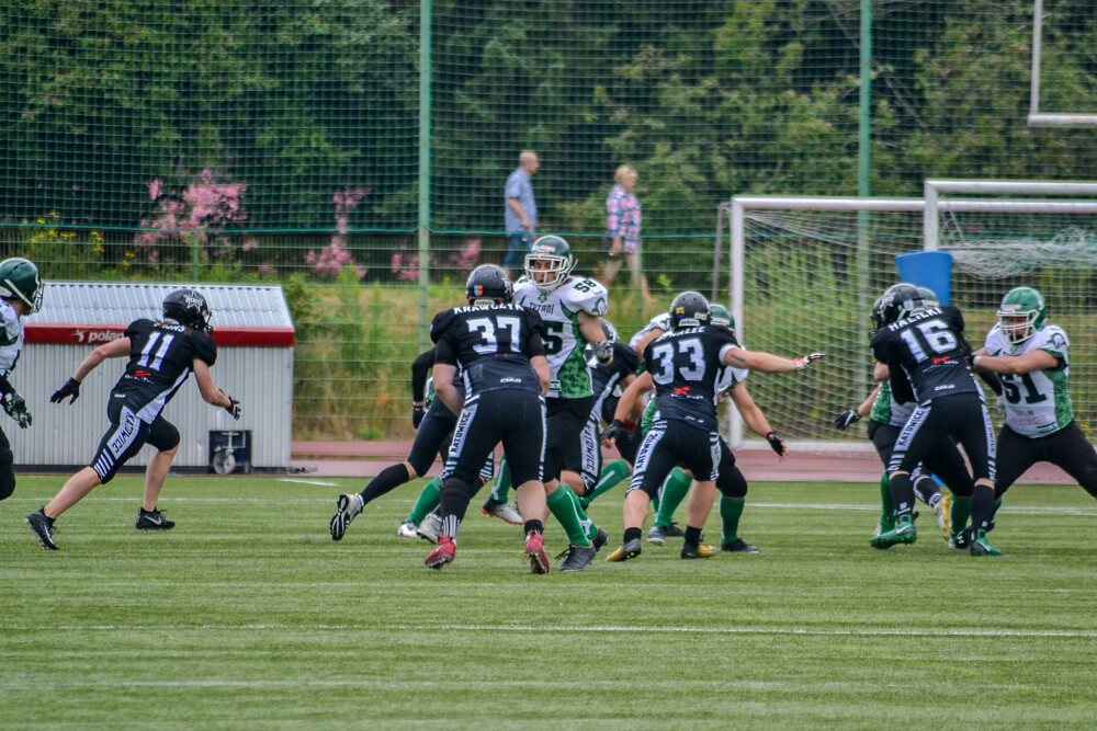 Football amerykański zdobywa u nas coraz większe uznanie, nie dziwił więc fakt, że na meczu Silesia Rebels vs Tytani Lublin trybuna była pełna.