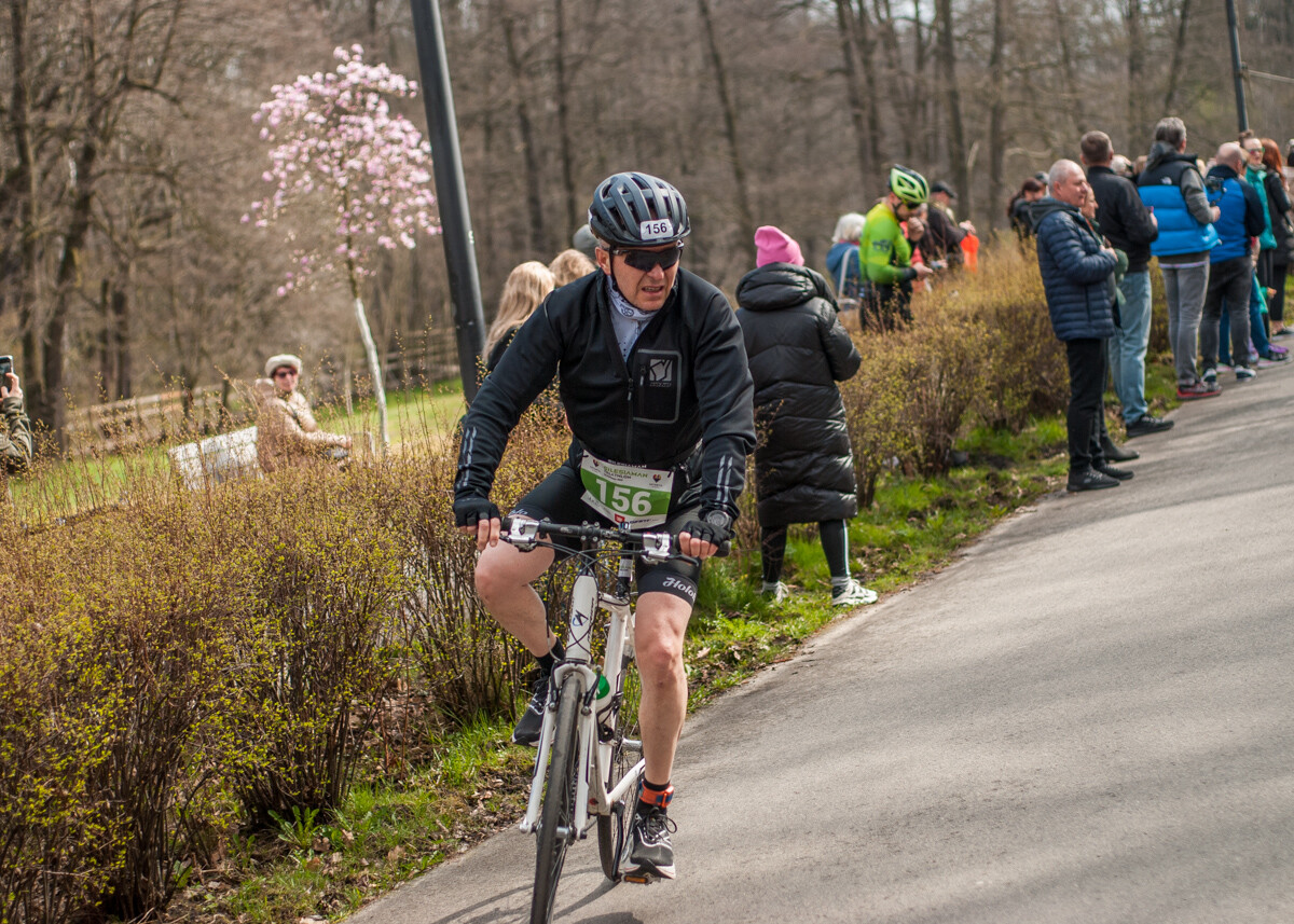 Za nami Silesiaman Duathlon Katowice, tłum zawodników pojawił się na starcie zawodów. Mamy zdjęcia!