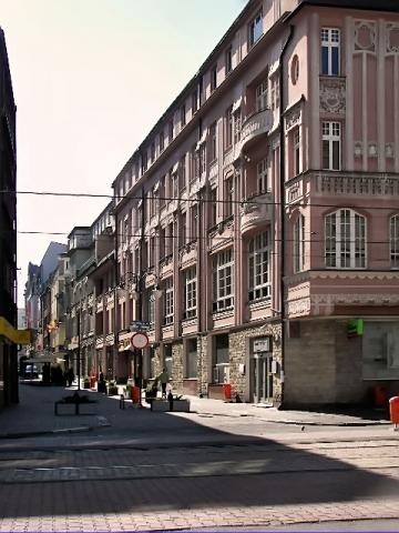 Skrzyżowanie ulic Warszawskiej i Dyrekcyjnej