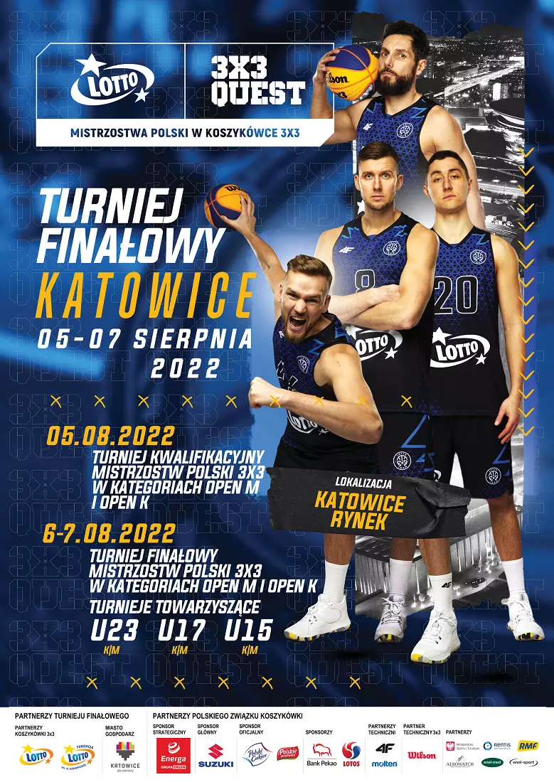 Turniej Fina&#322;owy Mistrzostw Polski 3x3 w Katowicach!