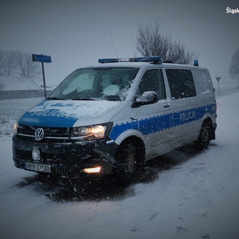 Uwaga ślisko! Policja apeluje o ostrożność!