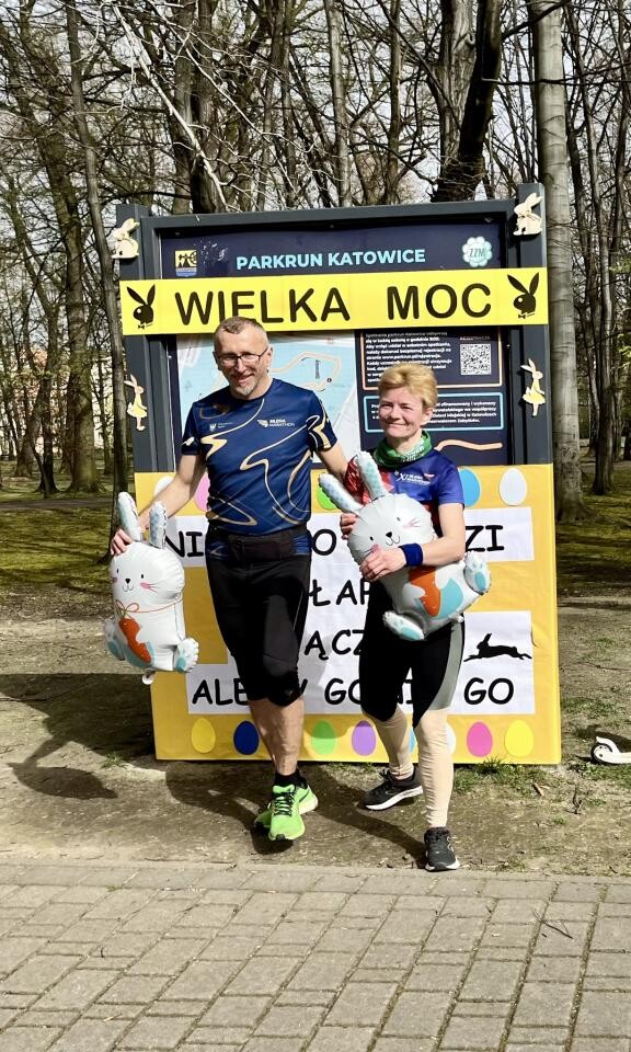 Za nami wielkanocna edycja parkrunu. Uczestnicy wsparli katowickie schronisko / fot. Anna Jopa-Bieńko