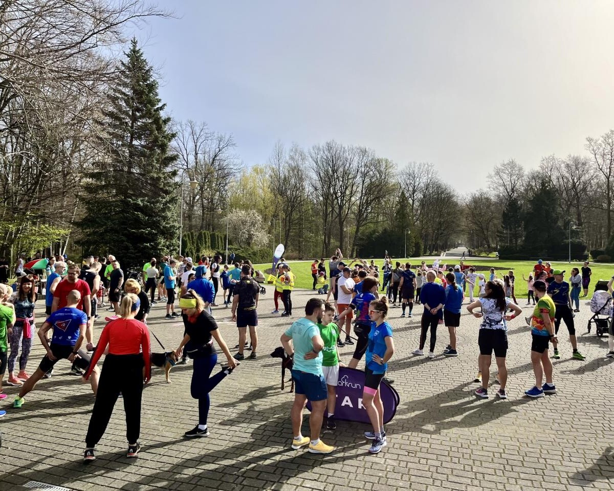 Za nami wielkanocna edycja parkrunu. Uczestnicy wsparli katowickie schronisko / fot. Anna Jopa-Bieńko