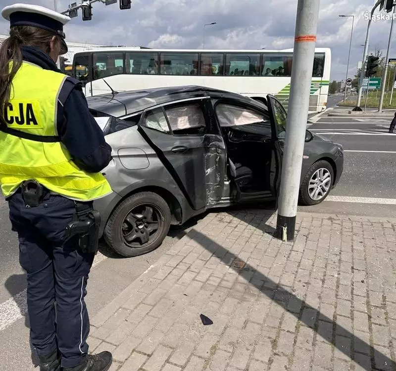 Wypadek na skrzyżowaniu ulic Kościuszki i Kolejowej. Dwie osoby trafiły do szpitala!