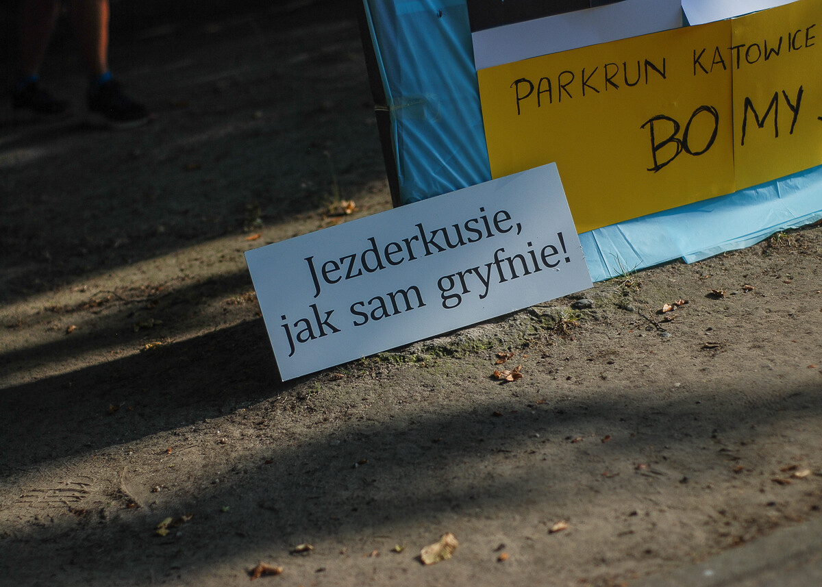Kolejna, 370 już edycja biegu parkrun Katowice za nami. Ta była wyjątkowa, ponieważ została zorganizowana po śląsku. Było fest gryfnie!