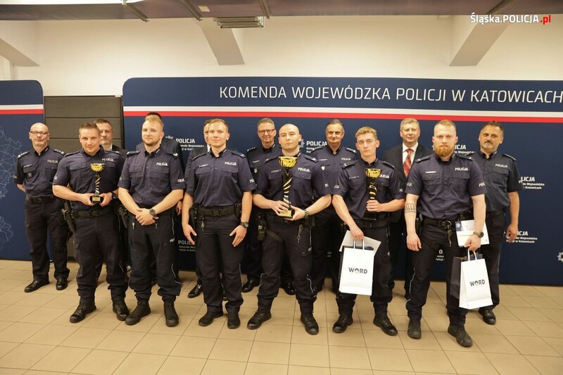 Znamy najlepsze pary patrolowe w śląskiej policji. Katowiccy policjanci zajęli I miejsce